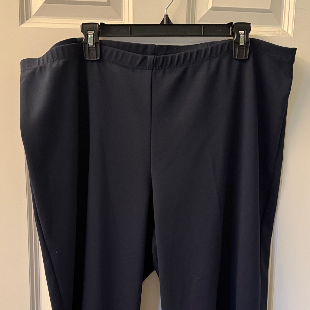 Nwt Karen Kane Navy Cropped Wide Leg Pants